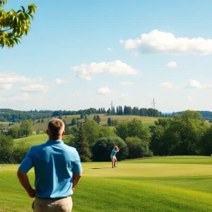 College golfers competing at Argent Financial Classic