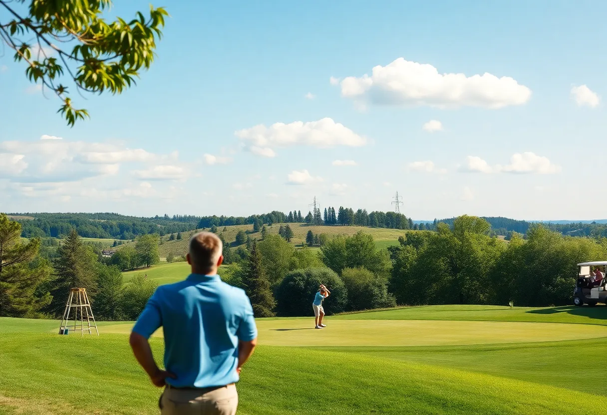 College golfers competing at Argent Financial Classic