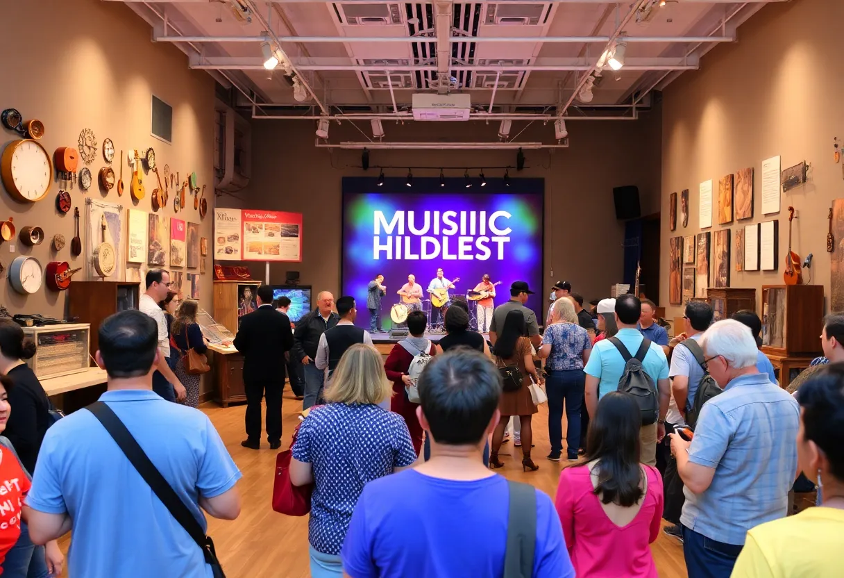 Celebration of Bowling Green music history at an exhibit