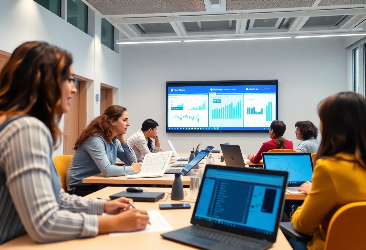 Students participating in the Cerity Partners Financial Planning Program