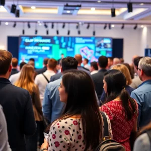 Attendees engaging at the Emerge Conference in Bowling Green