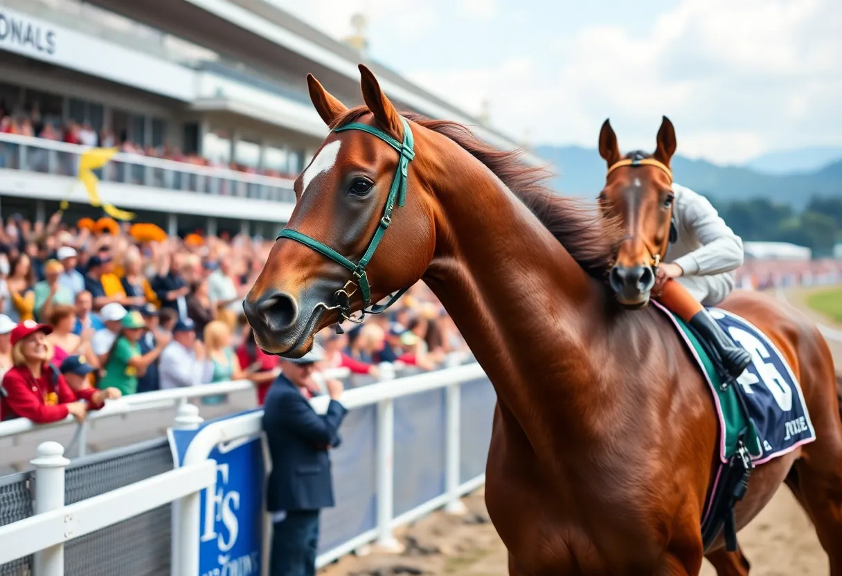 Flatten the Curve winning the Bowling Green Gold Cup