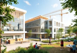 Construction of the Impact Center for Leadership and Innovation in Bowling Green