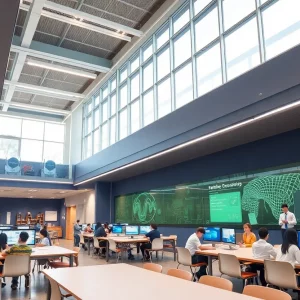 Exterior view of the Impact Center for Leadership and Innovation in Bowling Green