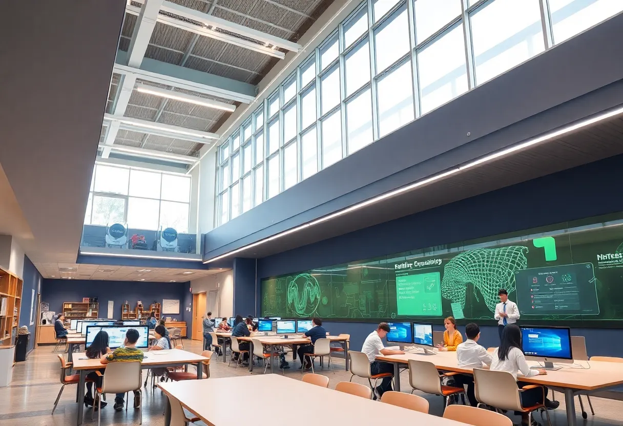 Exterior view of the Impact Center for Leadership and Innovation in Bowling Green