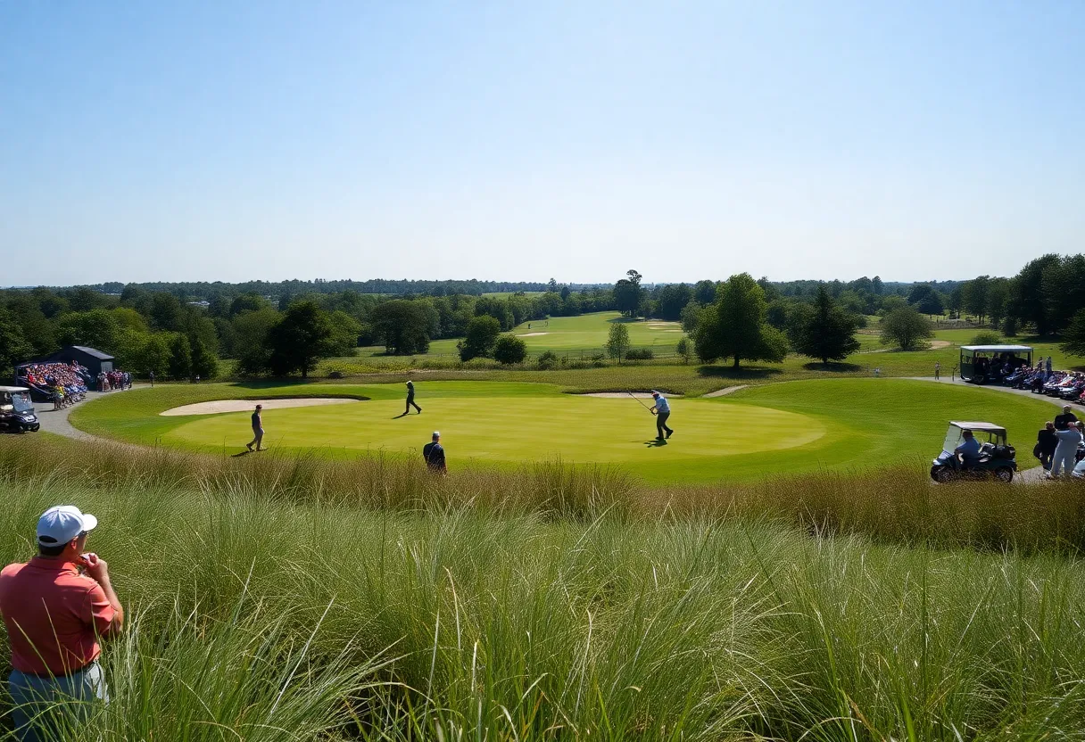 Golfers from Western Kentucky compete at the Argent Financial Classic.