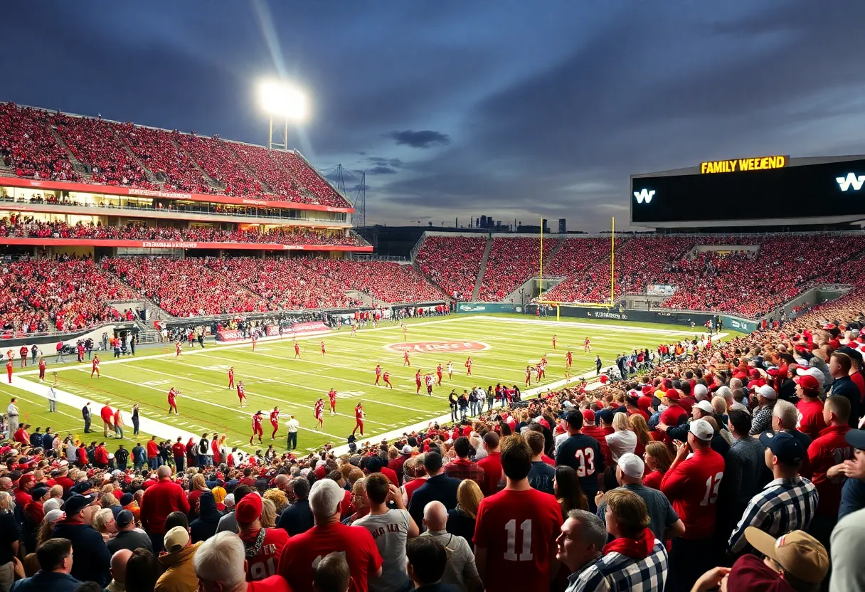 Fans at Houchens-Smith Stadium during the WKU football game