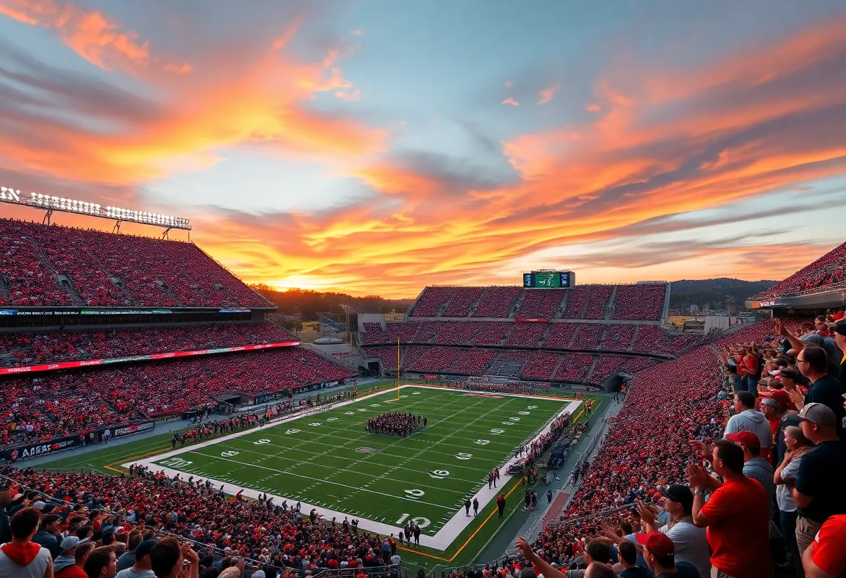 Fans at Robert W. Plaster Stadium for WKU Football game