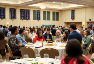 Celebration luncheon for Hall of Honor inductees at Bowling Green High School