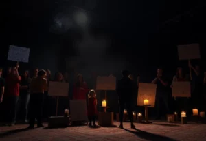 Artistic representation of community awareness about domestic violence