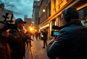 An illustration capturing the essence of controversy in an investigation.