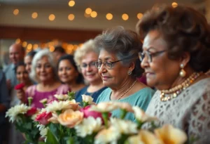 Community gathering in memory of Beverly Jean Graham