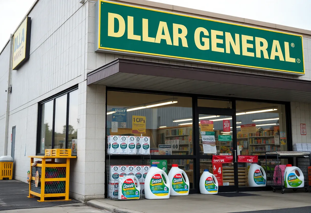 Exterior view of Dollar General Market in Bowling Green