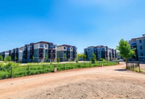 Construction site of Emery Flats affordable housing community in Bowling Green KY