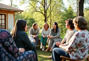 Ministry wives engaging in discussions during the Kentucky Baptist Retreat