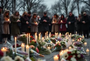 Candlelight memorial for Charlie Kirk