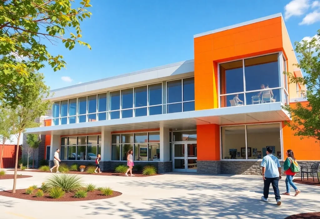 The new SAFY facility in Bowling Green, Kentucky, designed to support foster youth and families.