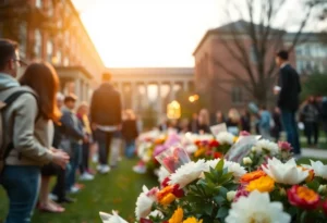 Memorial tribute for Charlie Kirk at Utah Valley University