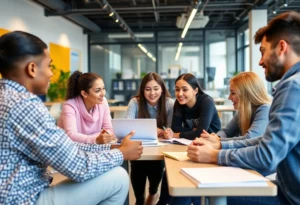 Students participating in financial coaching at WKU Center for Financial Success