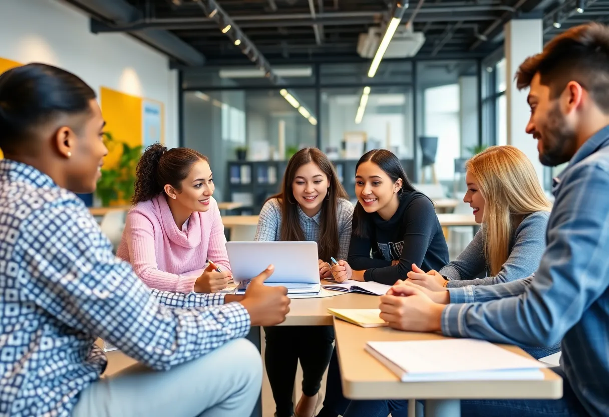 Students participating in financial coaching at WKU Center for Financial Success